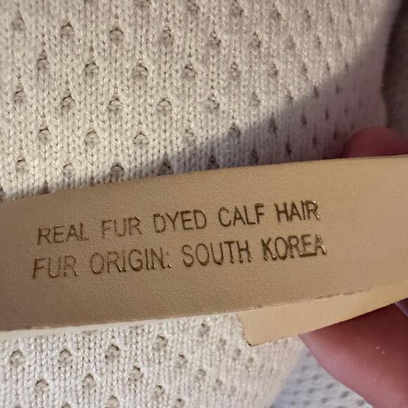 Kate Spade New York In the Loop Polka Dot Bow Belt Size Large Calf Hair Leather - Picture 5 of 8